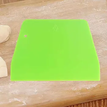 DIY Peko Orodje Kuhinjski Pribor 1Pcs za Torto Zelena Prenosni Plastičnih Testo Strgalo Pecivo Rezalnik Večfunkcijsko