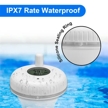 Inkbird IBS-P02B Brezžični Plavajoče Bazen Termometer Swim SPA Ribnik Kad Vodoodporni Digitalni Plavajoče Temperatura Oddajnik Meter