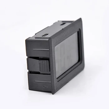 Mini Prenosni Black Digitalni LCD Zaslon Temperatura Vlažnost Senzor Zunanja Notranja Termometer, Higrometer