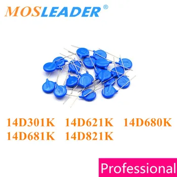 Mosleader 500PCS 14 MM 14D301K 14D621K 14D680K 14D681K 14D821K DIP Varistor 14D301 14D621 14D680 14D681 14D821 Kitajski