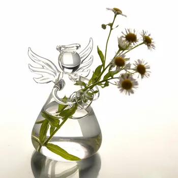 New Vroče Molitve Angel Vaze Kristalno Pregleden Angel Oblike, Cvet Domače Pisarne Poroko Dekor
