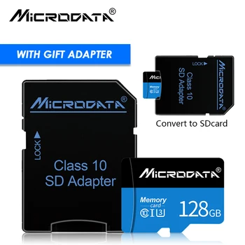 Pomnilniška Kartica Micro SD TF Card 8GB 16GB 32GB 64GB 128GB 256GB 512g Razred 10 U1 Flash kartice Microsd za Pametni telefon Avto Video Nadzor