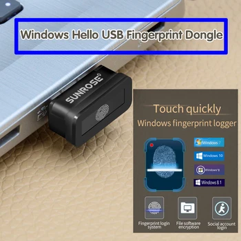 SUNROSE USB bralnik prstnih odtisov Win10 laptop identifikacijo prstnih odtisov Windows Pozdravljeni šifriranje