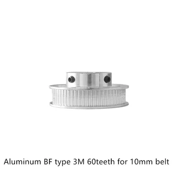 Tip BF 60 zob 3M Čas Škripec Izvrtino 6,35 mm 8 mm 10 mm za HTD pasu uporablja v linearni škripec 60Teeth 60T